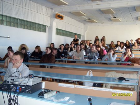 Караоке на биологическом факультете